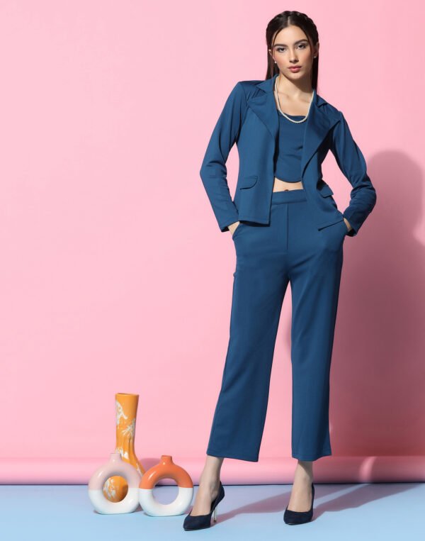Women's Lycra 3-Piece Co-Ord Set - Image 8