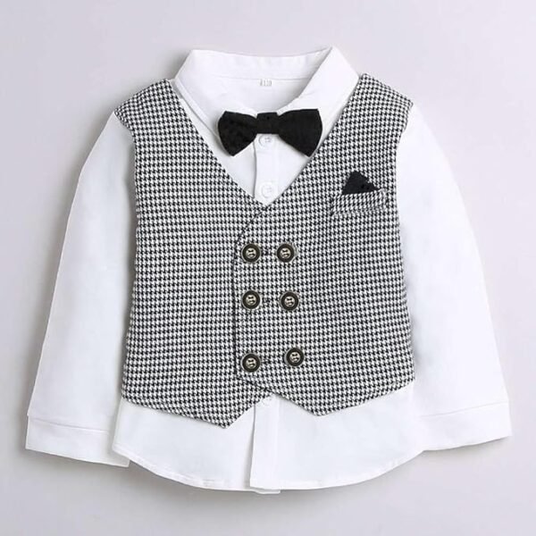 Boys' Formal Set with Bow Tie 1-2 Years - Image 5