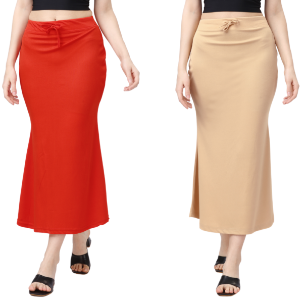 Pack Of 2 Stretchable Saree Shape Wear