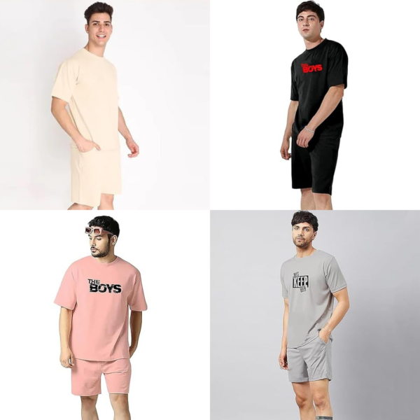 Mens Night Suit | Men's Co-ord Set | Summer Night Wear