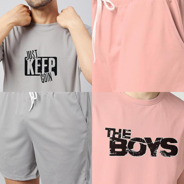 Mens Night Suit | Men's Co-ord Set | Summer Night Wear - Image 4